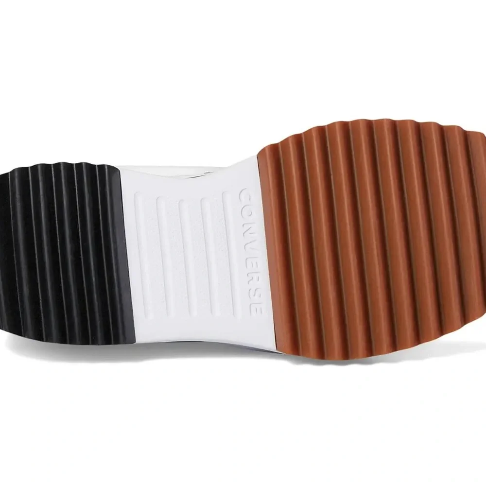 Converse White Platform Hike High-Top Sneakers - Picture 7 of 8